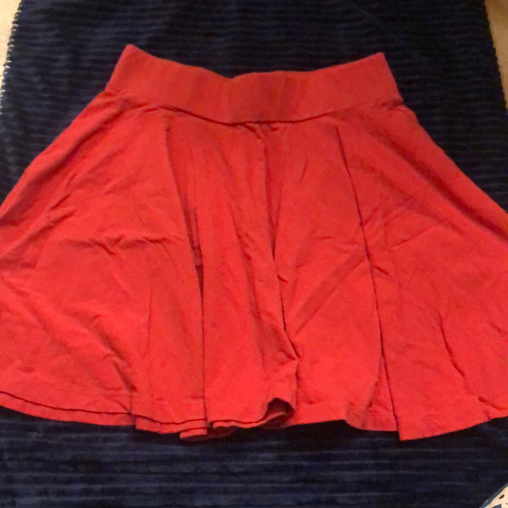 Pins and needles skater skirt